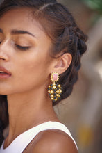 ARBI EARRING PINK/BLACK