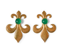GHARANA EARRINGS - GREEN