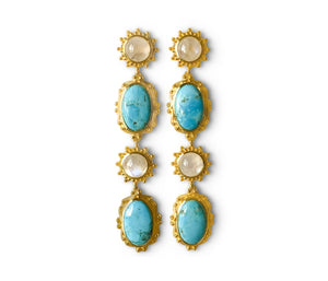 RANI EARRINGS MOONSTONE